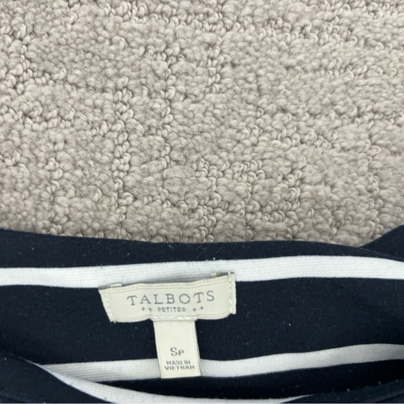 Talbots striped jersey dress | Size Small Petite (SP) - Picture 3 of 3